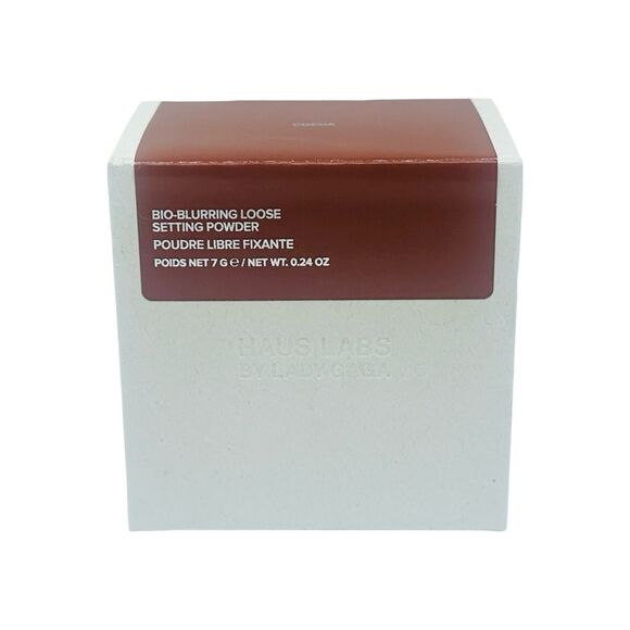 HAUS LABS by Lady Gaga Bio-Blurring Loose Setting Powder - Cocoa - 0.24 oz / 7g - Picture 2 of 4
